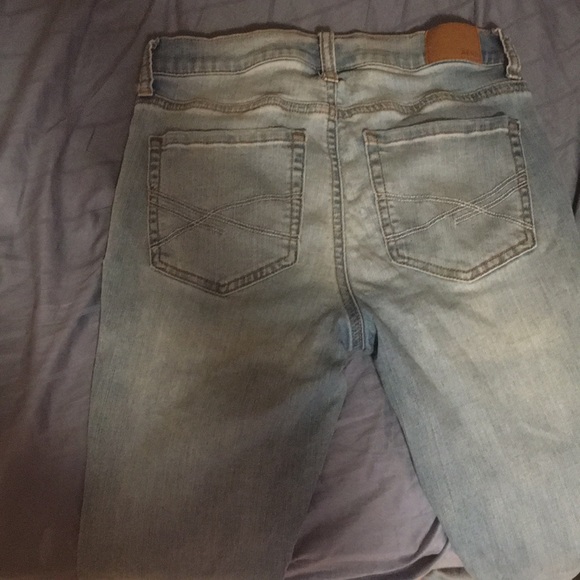 Aeropostale Size 2 ripped skinny jeans high rise - Picture 4 of 9